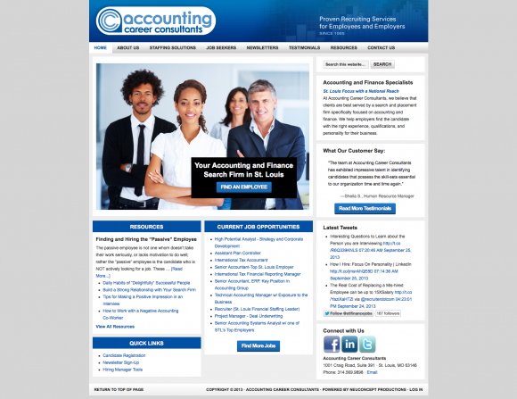 Accounting career consultants